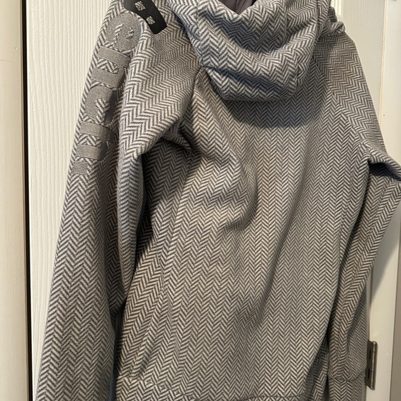 Gray Herringbone Zip-Up Jacket Bench brand - Picture 2 of 6